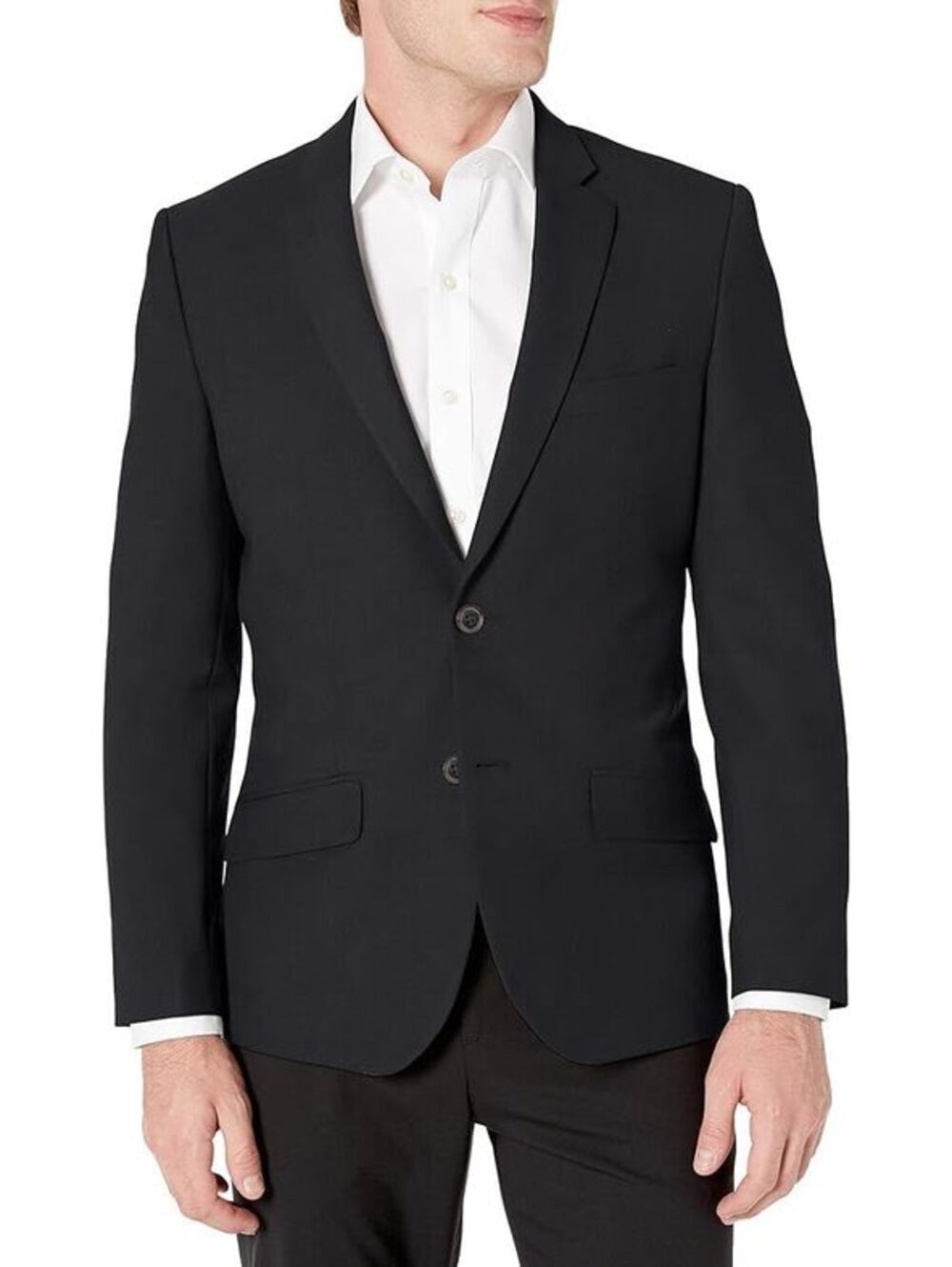 Amazon Essentials Men's Long-Sleeve Classic Button-Front Stretch Blazer 40 M353
